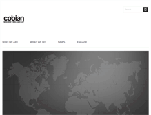 Tablet Screenshot of cobianmg.com